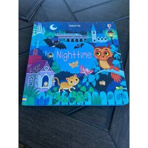 Usborne mini board book learning discovery Nighttime hidden pictures